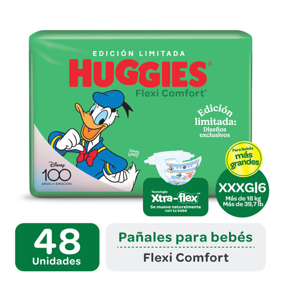 Pañales Huggies Flexi Comfort Ahorrapack XXXG Edición Limitada